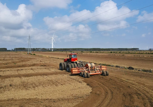 nivelación del terreno con sistemas automáticos