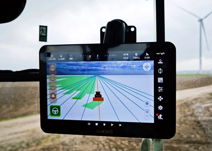 Pantalla NX612 con Software AGnav